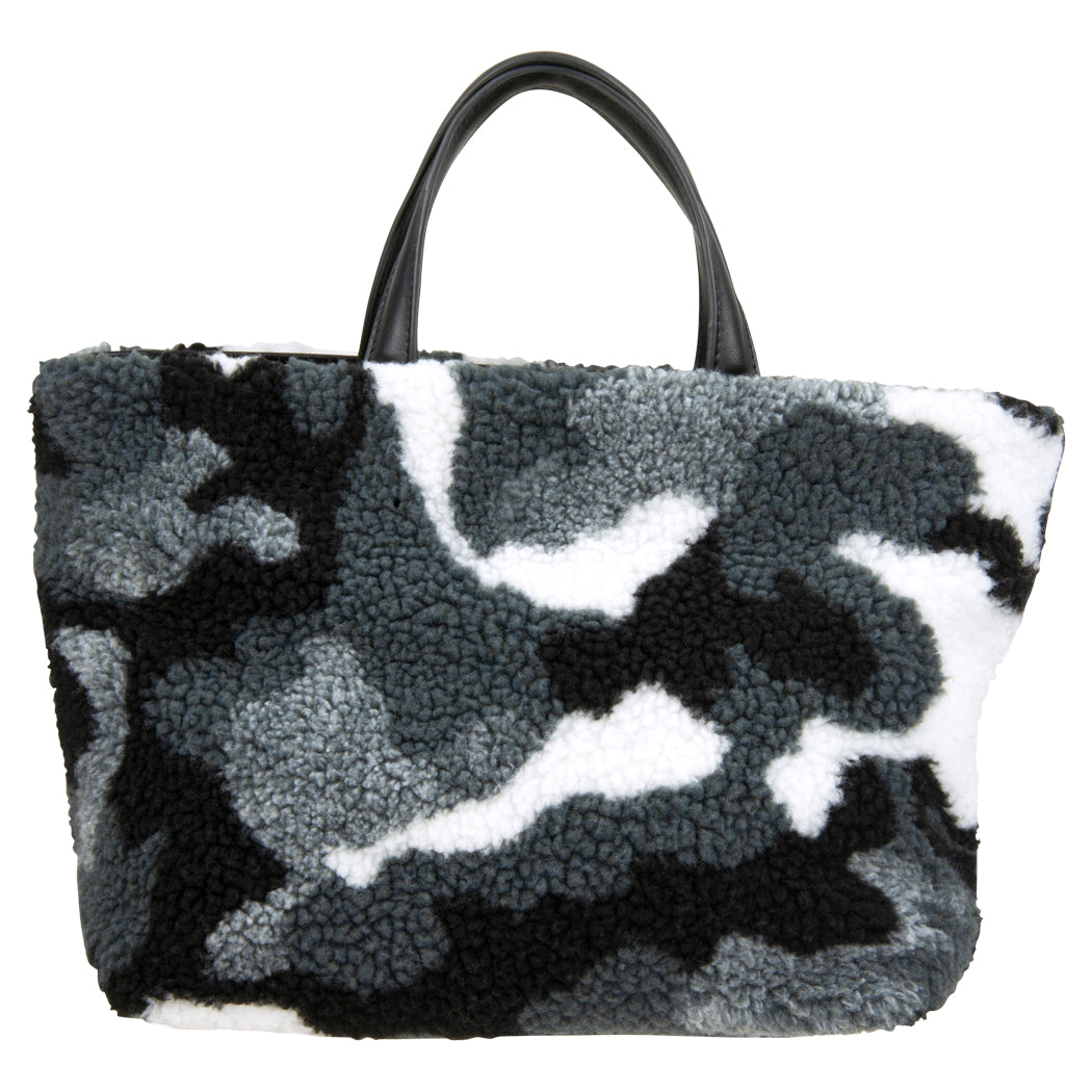 Camo Sherling Mini Tote Grey