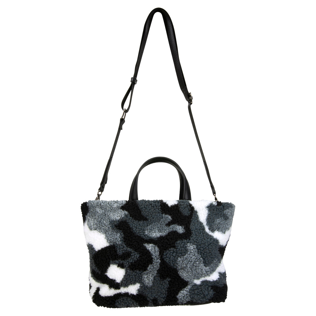 Camo Sherling Mini Tote Grey