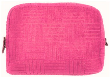 Large Terry Cosmetic Case Pink