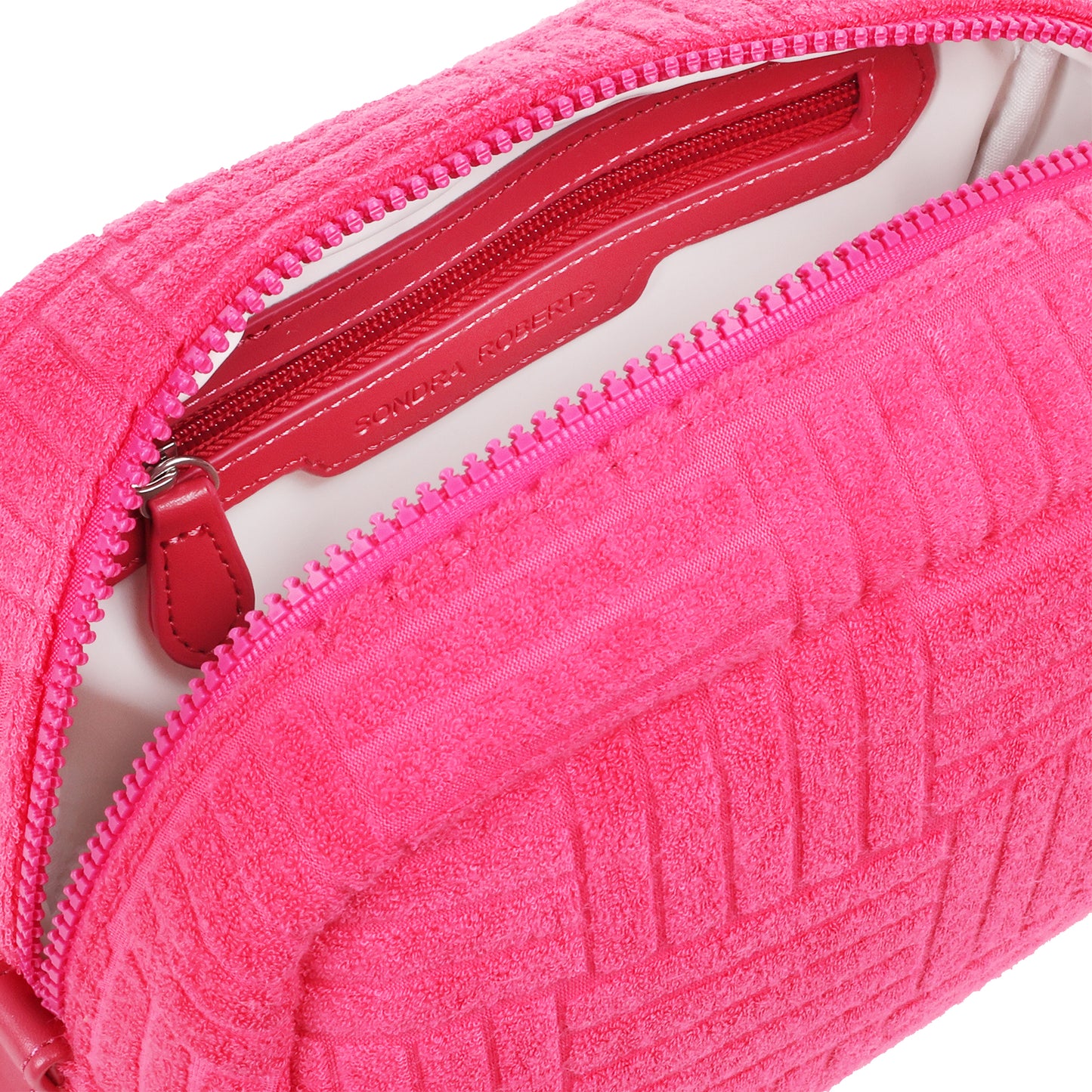 Small Terry Cosmetic Case Pink