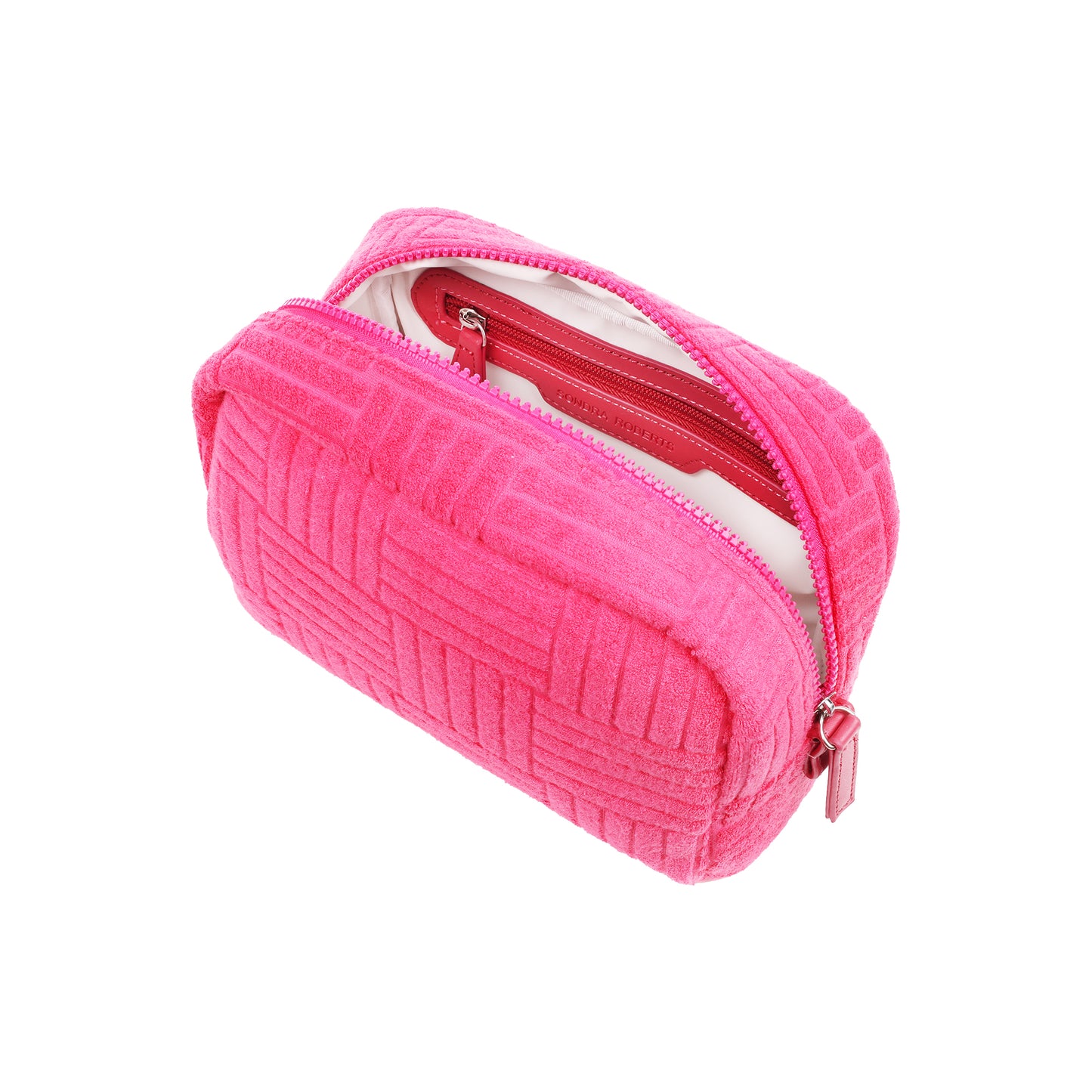 Small Terry Cosmetic Case Pink