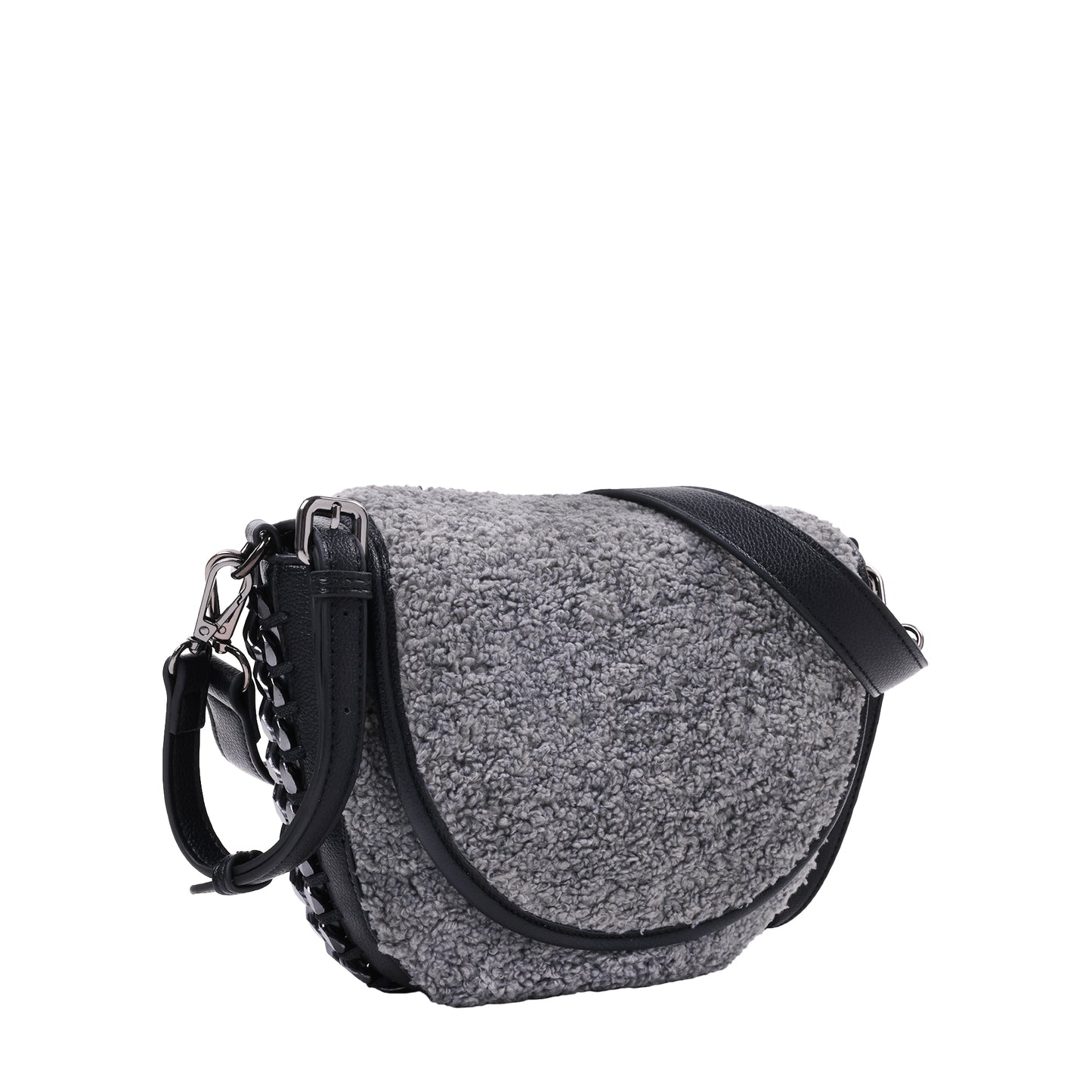 Sherpa Shoulder Bag Grey