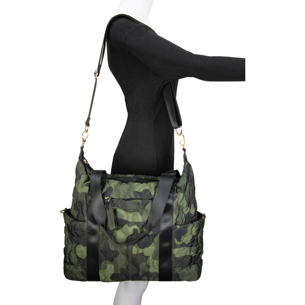 Camouflage Nylon Carry-All Tote Bag