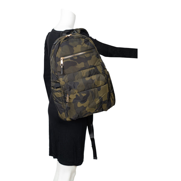 Camouflage Nylon Backpack